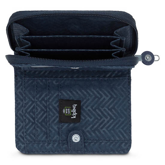 Kipling Money Love Klassieke Small Wallet Portefeuille Blauw | België 1014BE